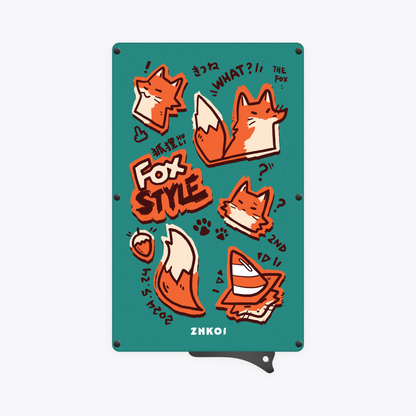 Altersnap™ Cardprotector The Fox Style - What the fox!